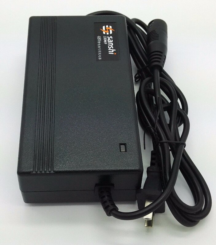 48v lithium ion battery charger electric bicycle charger 58.8V 2A for 14S LiPo/Li-ion Batteries