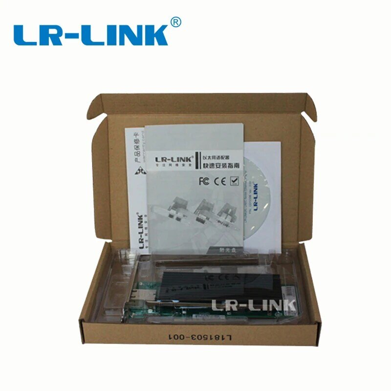 LR-LINK-tarjeta Lan Ethernet RJ45, adaptador de red pci-express x8, servidor NIC, Compatible con Intel X540-T1, 9801BT, 10Gb
