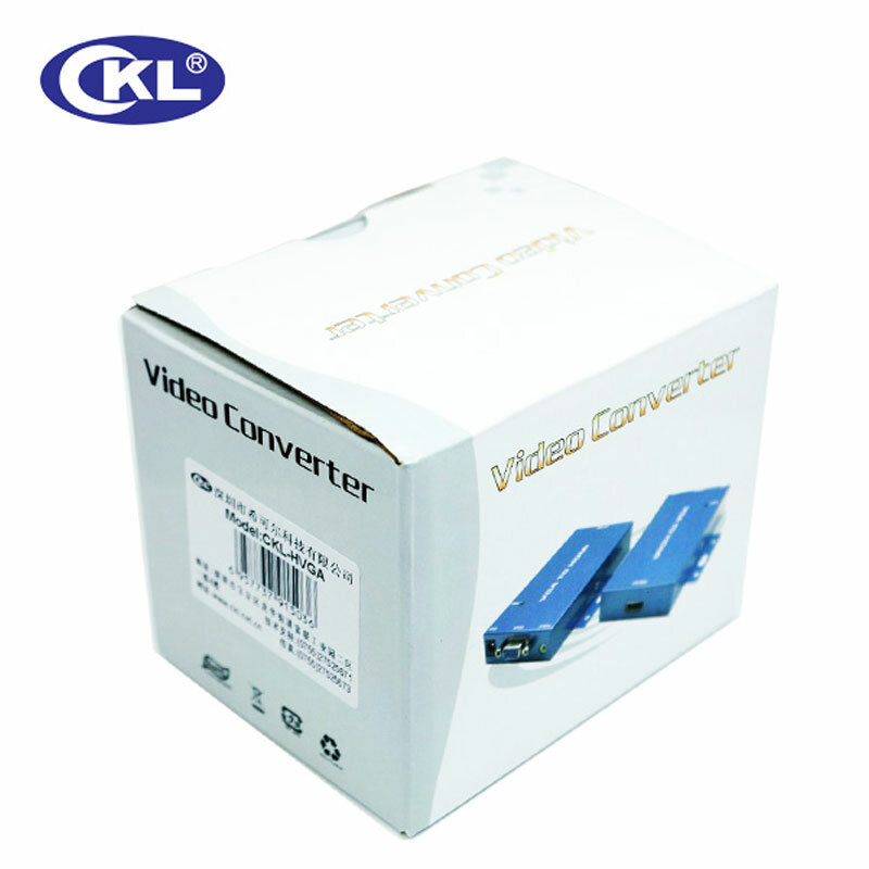 CKL-HVGA Mini HDMI VGA Converter met Audio voor PC laptop naar HDTV Projector