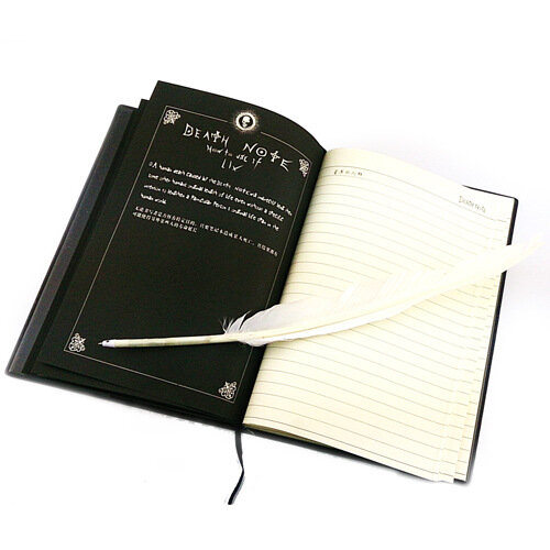 2020 Death Note Planer Anime Tagebuch Cartoon Buch Schöne Mode Thema Ryuk Cosplay Große Toten Hinweis Schreiben Blatt Notebook