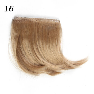 Pelucas de peinado para muñecas BJD/SD, peinado de curva grande de 10x100CM, se adapta a 1/3, 1/4, 1/6, 1 ud.