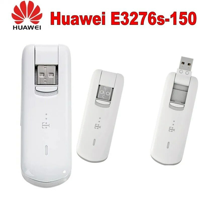100% Original ปลดล็อค LTE 150Mbps HUAWEI E3276S 4G USB Modem 4G LTE โมเด็ม
