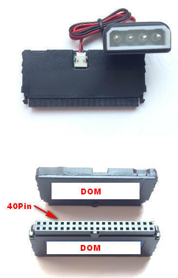 IDE DOM وحدة قرص فلاش ، قرص إلكتروني على وحدة ، جديد ، أوري ، 32MB ، 64MB ، 128MB ، 256MB ، 512MB ، 1GB ، 2GB ، 4GB ، 8 جيجابايت ، 16 جيجابايت ، 32 جيجابايت ، 64 جيجابايت ، 40Pin