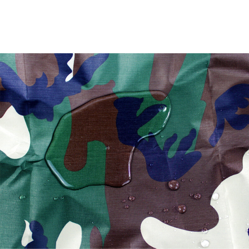 Nuovo grande camouflage resistente all'usura zaino copertura della pioggia copertura antipolvere impermeabile di campeggio di campeggio zaino coperchio di protezione 35-80L