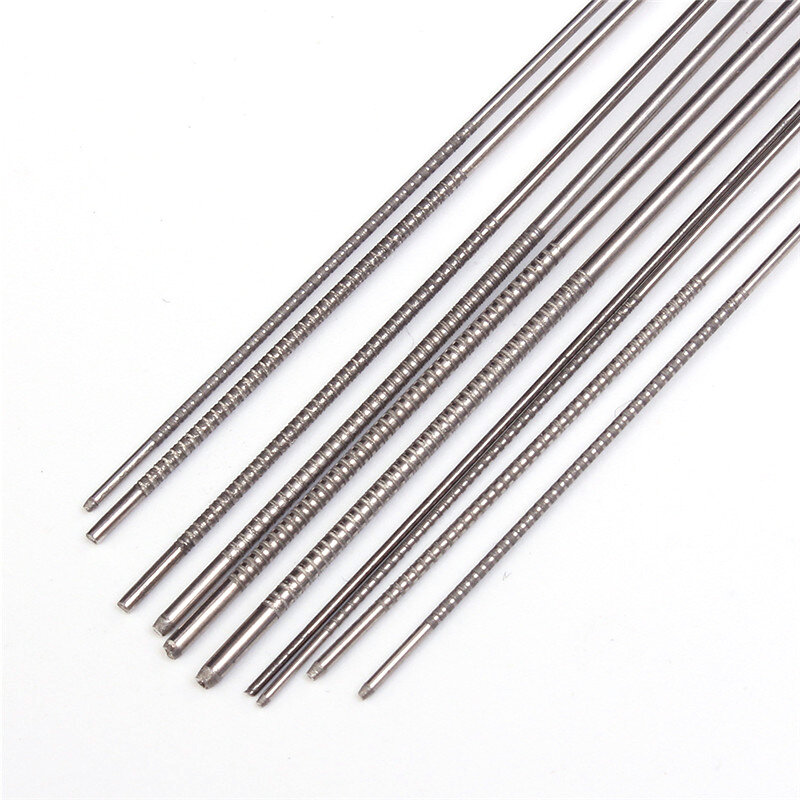 10 tipi di aghi in acciaio inossidabile Set PCB circuito elettronico attraverso foro ago dissaldatura strumento di riparazione saldatura 80mm 0.7-1.3mm