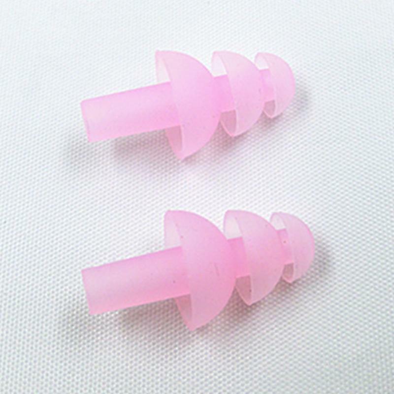 6 Pair Waterproof Swimming Silicone Swim Earplugs for Adult Swimmers Children Diving Soft Anti-Noise Ear Plug