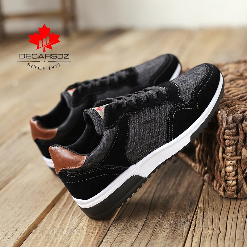 Running Shoes Men,DECARSDZ Quality casual shoes, design in Paris,Comfortable Sneakers,Suitable for outdoor sports walking