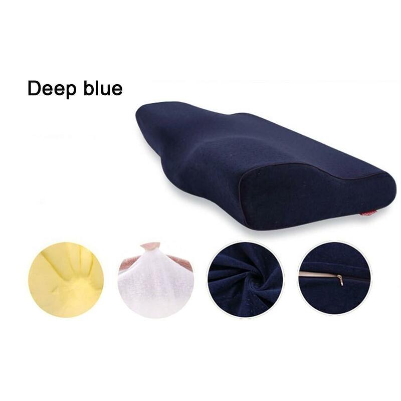 Butterfly Shaped Bedding Pillows Memory Foam Pillow Cervical Orthopedic Neck Pillow Health Care Slow Rebound Sleeping Pillows 40