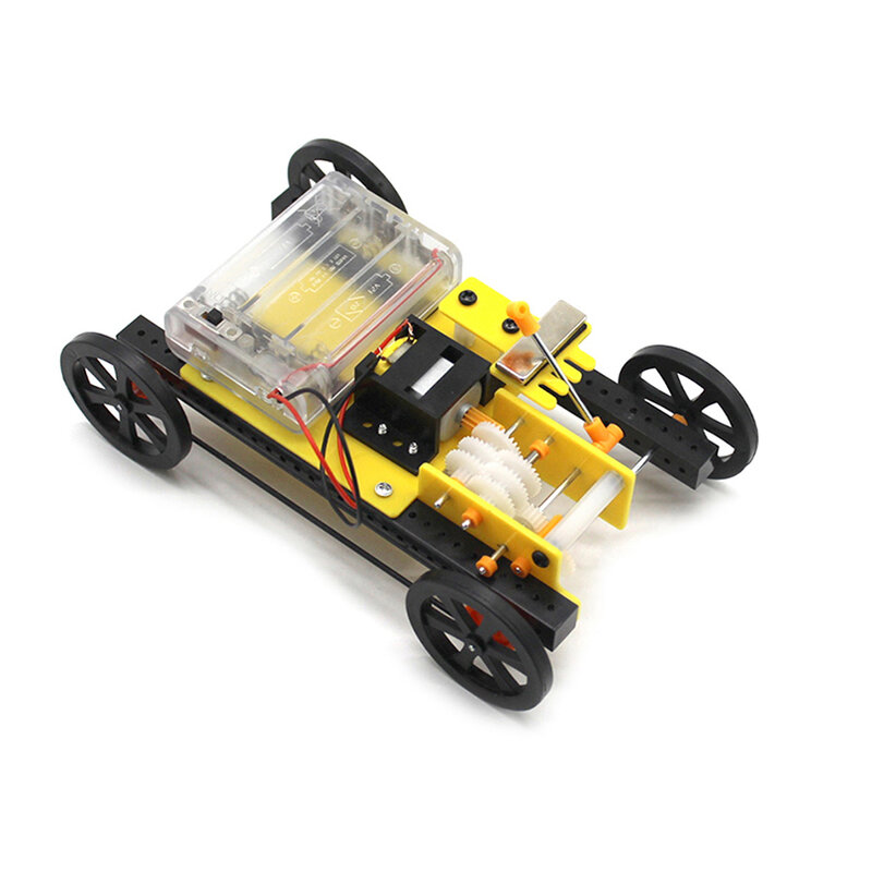 DIY Kit Gear shift Car Kit Three-speed Adjustment Mechanical Transmission Model DIY Electronic Suite Handmade Toys