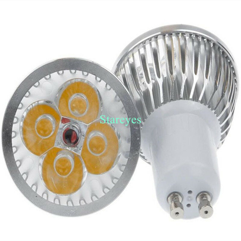 Foco LED regulable, lámpara de luz descendente, GU10, E14, GU5.3, E27, B22, MR16, 1 unidad