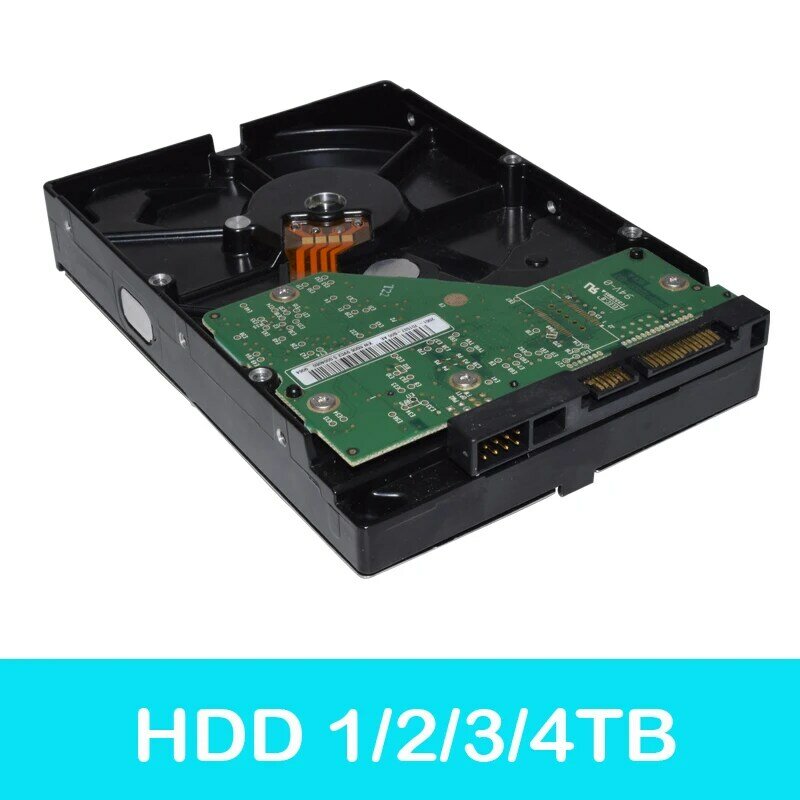 Simicam 1TB/2TB/3TB/4TB di Archiviazione Video di Sorveglianza HDD Interno Hard Disk Drive 3.5 "SATA per il Computer e il Sistema di TELECAMERE CCTV
