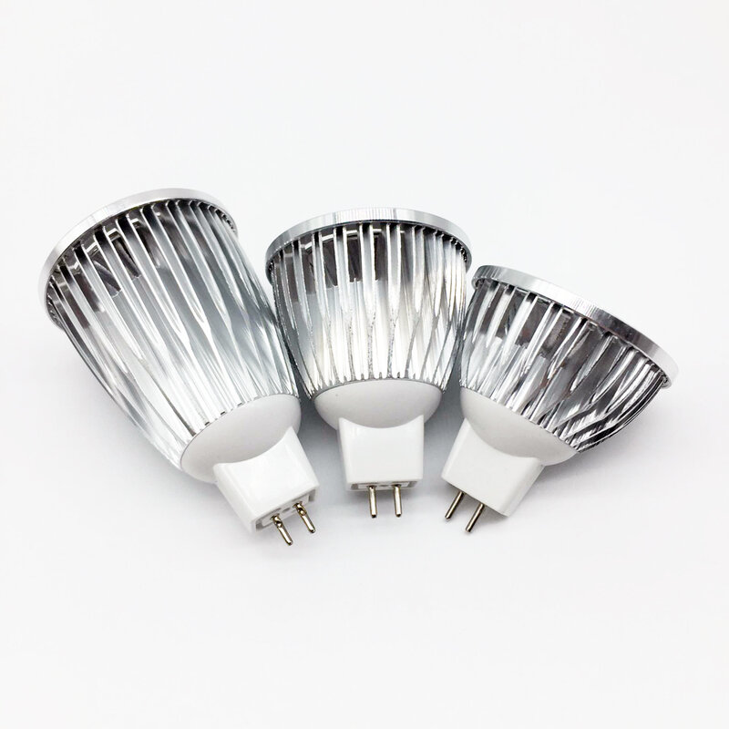 Lampe Led Cob haute puissance, projecteur, MR16 GU5.3 COB 6w 9w 12w, variable, blanc chaud et froid, ampoule MR16DC12V, nouvelle collection