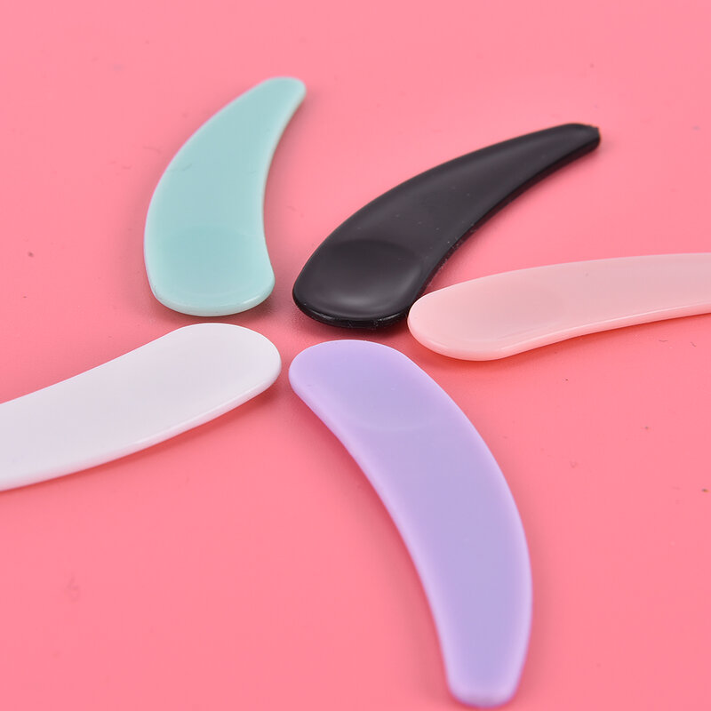 30pcs Plastic Spoon Facial Mask stick Mini Cosmetic Spatula Scoop Disposable Makeup Maquillage Tools Equipment Face Beauty