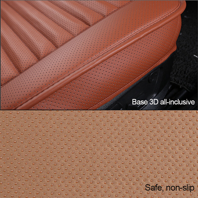 Universal Leather Car Seat Covers, Automóveis Interior Mats, Auto Seat-Cover, protetor de almofada, almofadas de cadeira, acessórios