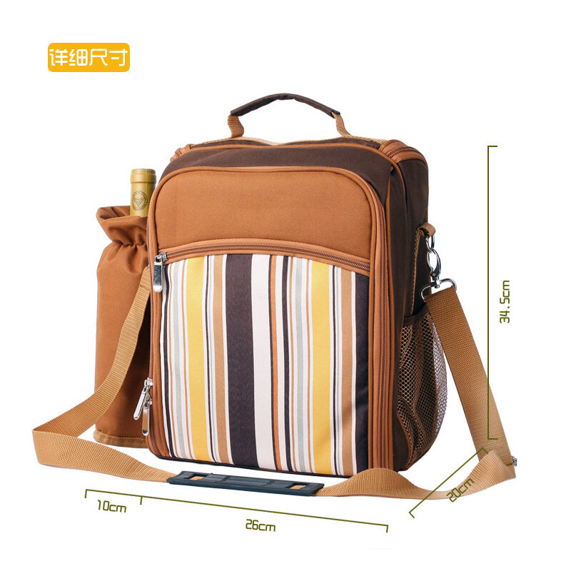 Fiambrera Apollo, bolsa refrigerada de tela oxford, bolsa de picnic, conjunto de bolsa para el almuerzo