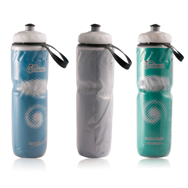 Portable 710ml Outdoor Insulated Water Bottle Bicycle Bike Cycling Sport Water Cup Kettle Recyclable Bottle 24oz