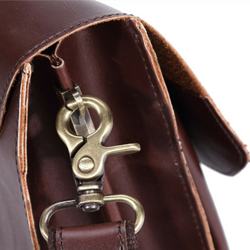 Модная винтажная Мужская сумка из искусственной кожи от известного бренда, мужские сумки-мессенджеры через плечо, повседневная мужская сумка для ноутбука, дорожный портфель через плечо