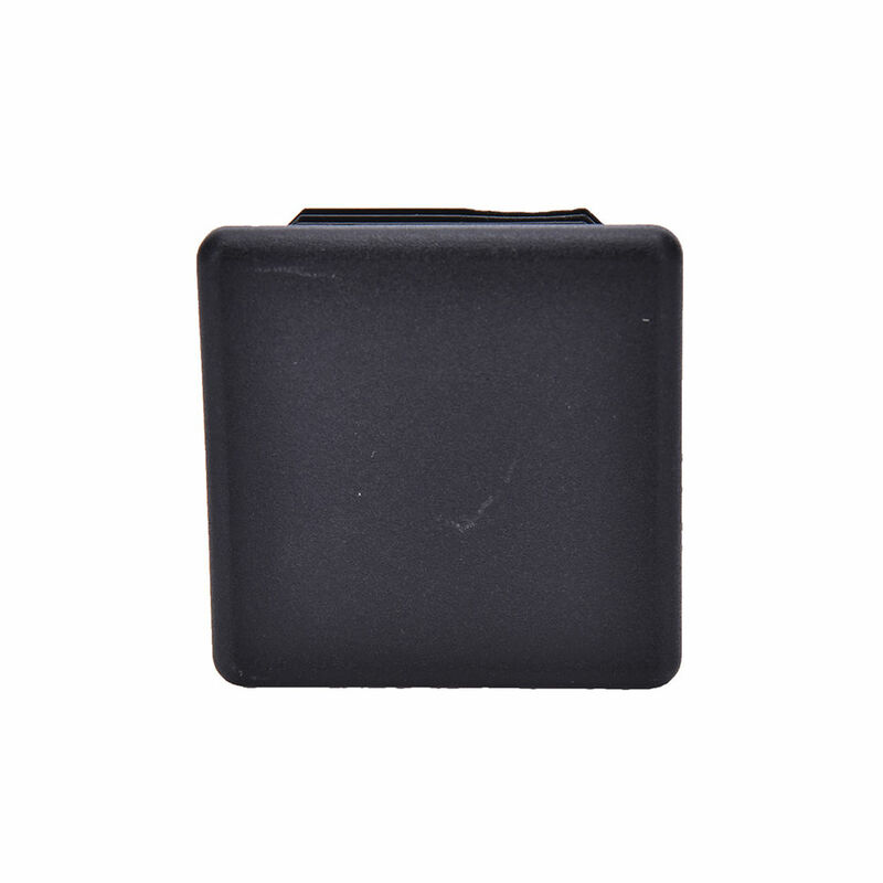 10Pcs Black Plastic Blanking End Caps Square Inserts For Tube Pipe Box Section Wholesales