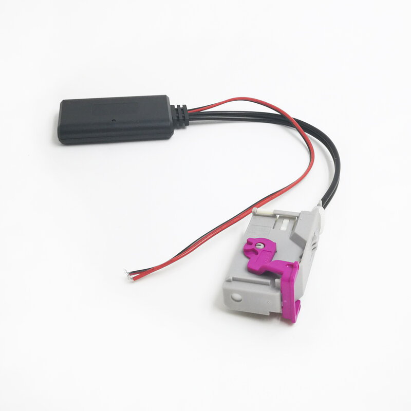Biurko RNSE bezprzewodowa Bluetooth Adapter AUX RNS-E Adapter Audio dla AUDI A3 A6 A8 RNS-E