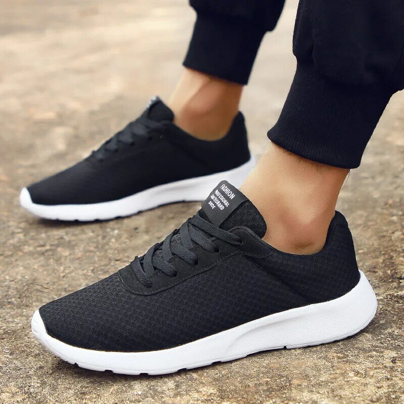 GUDERIAN Plus Size 35-48 Fashion Krasovki Men's Casual Shoes Male Sneakers Lightweight Breathable Shoes Tenis Masculino Adulto