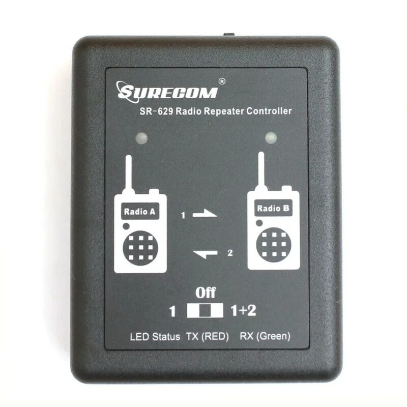 Surecom SR-629 듀플렉스 리피터 컨트롤러 크로스 밴드 SR629 워키 토키 양방향 라디오 릴레이 컨트롤러 릴레이 박스