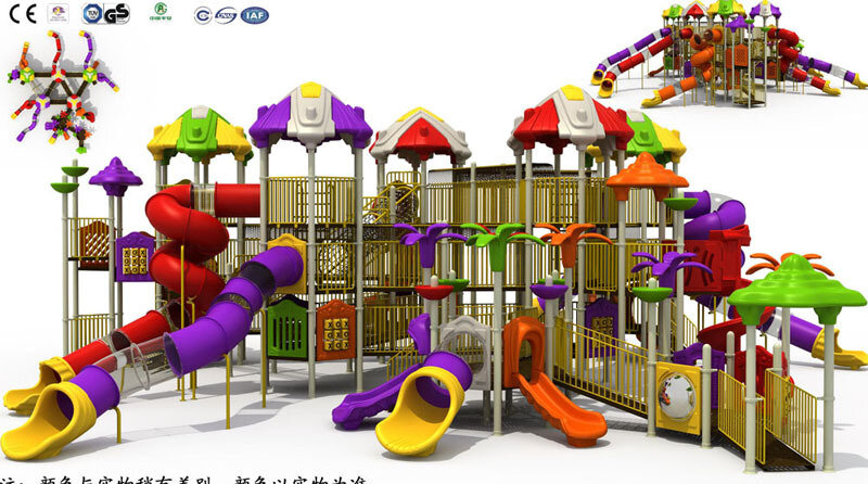 Najwyższej jakości wspaniały Park plac zabaw dla dzieci sprzęt certyfikat CE duży do zabawy na świeżym powietrzu udogodnienia m60324