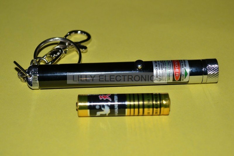 Màu xanh lá cây Sao Chùm Con Trỏ Laser 532nm MINI-2in1 w/Keychain