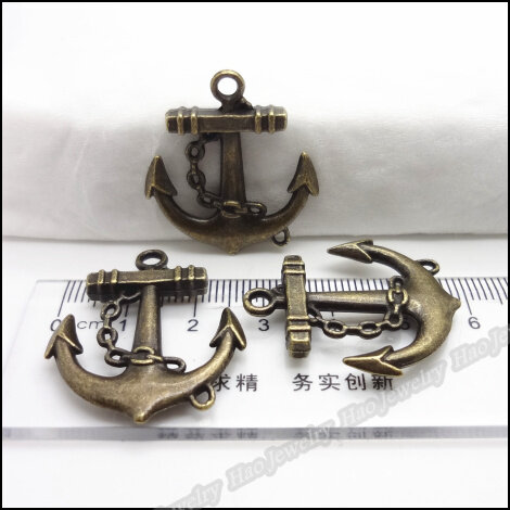 30pcs Vintage Charms   Pendant Antique bronze Fit Bracelets Necklace DIY Metal Jewelry Making