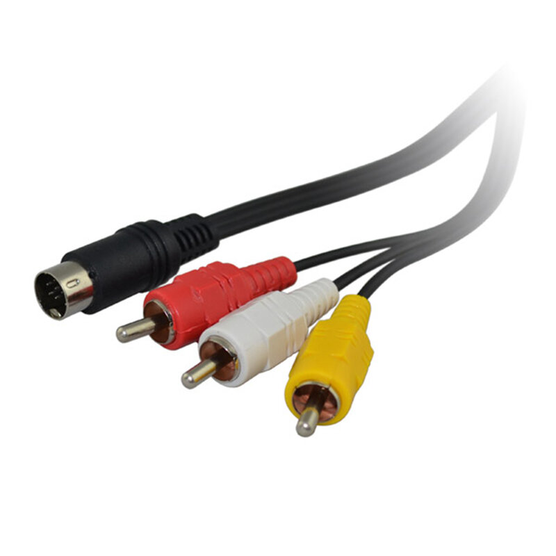 Hohe qualität AV Kabel 9 pin Audio Video für SEGA Mega Drive 2 Genesis 2 und für Mega Drive 3 genesis 3