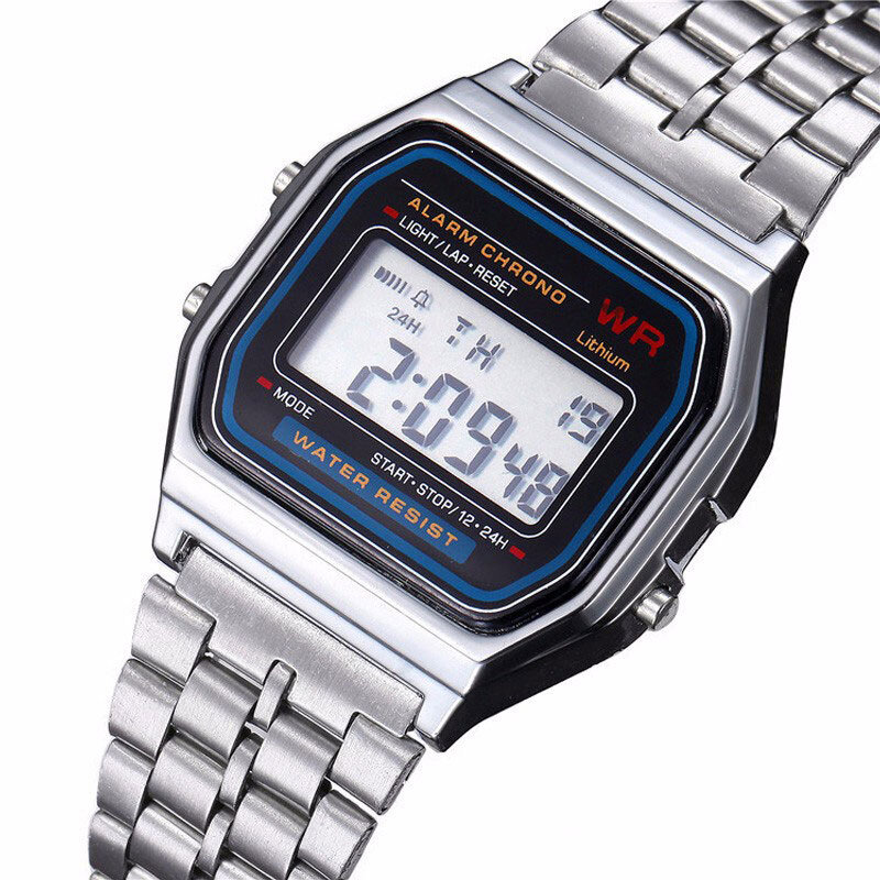 Hot luxury brand design zegarek led moda wielofunkcyjny życie wodoodporny zegarek dla mężczyzn tanie elektroniczne cyfrowe zegarki relojes
