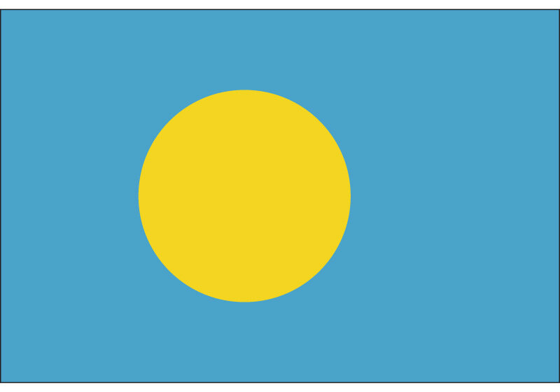 Palau Flag 90*150cm/60*90cm/ /15*21cm