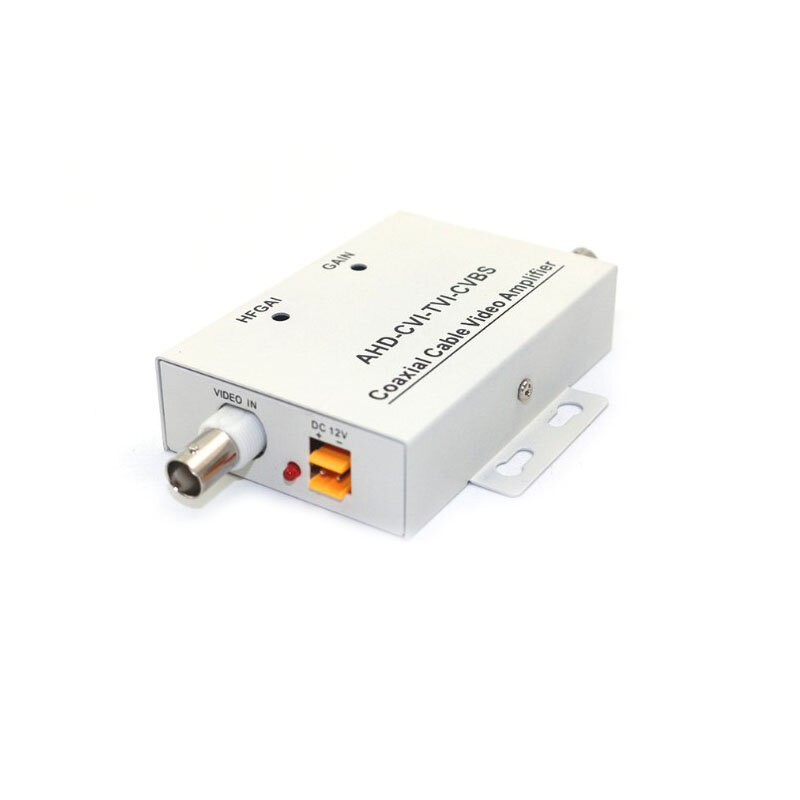 HD  Coaxial Cable Video Signal Amplifier BNC Extender  CCTV Security Camera