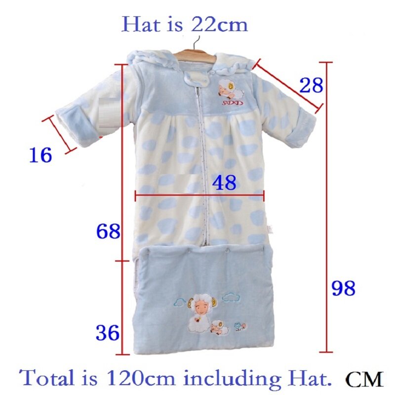 Baby Nachtkleding Beddengoed Kleding Pasgeboren Slaapzak Dekens Nachtkleding Babykleertjes Pasgeboren Wrap Envelop Sleepsacks Top Kwaliteit
