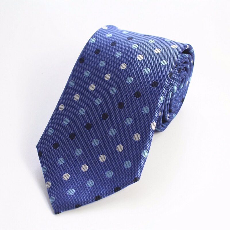 GUSLESON-corbatas de rayas de puntos para Hombre, corbata clásica de negocios informal, color verde, 8cm, 2017