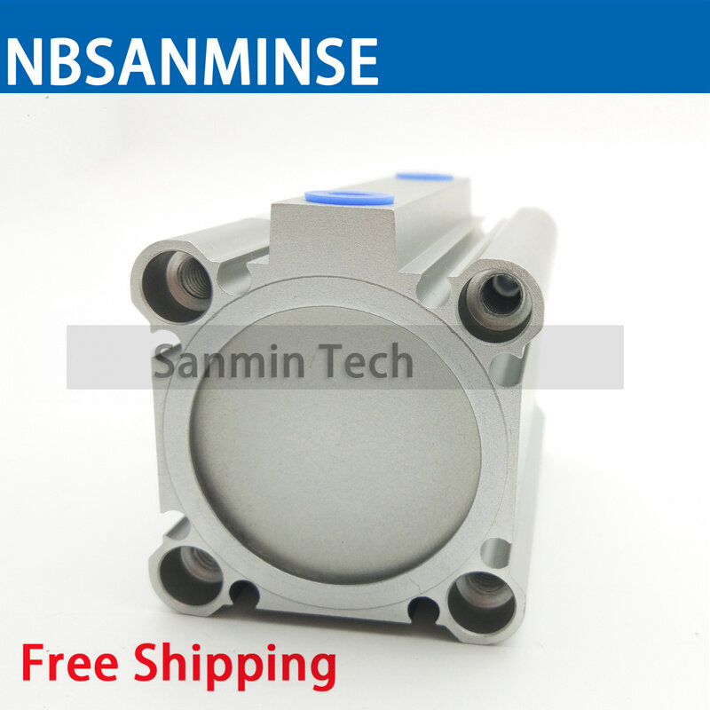 NBSANMINSE CQ2B50 Compact Cylinder SMC Type Double Acting ISO Pneumatic Cylinder  Air Cylinder