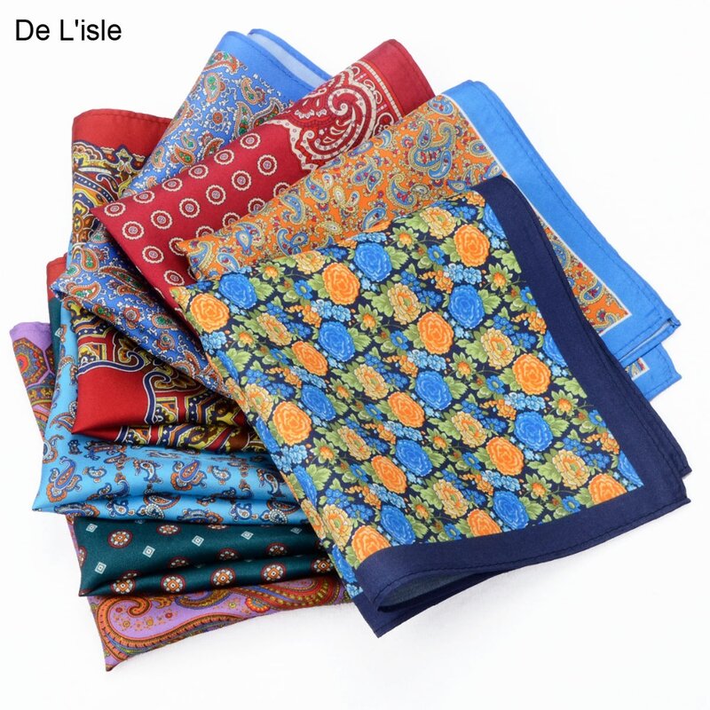 Nieuwe Collectie 100% Natuurlijke Zijde Handgemaakte Zakdoek Premium Plein Hanky Met Giftbox
