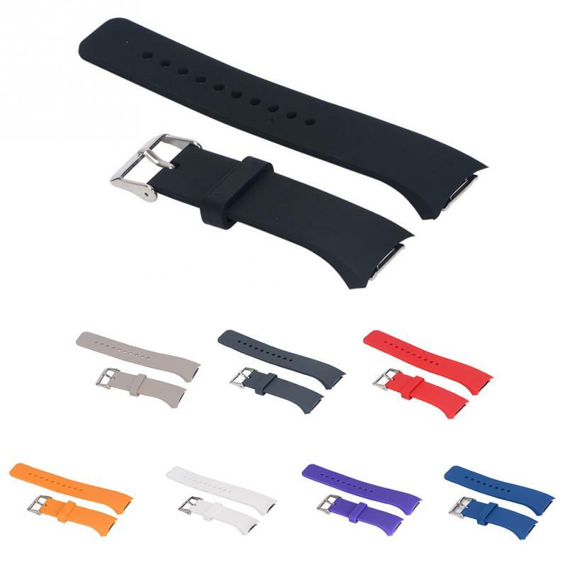 Silicone Watch Band Strap for Samsung  Gear S2 R720 R730 Band Strap Sport Watch Replacement Bracelet 8 Colors #917 New