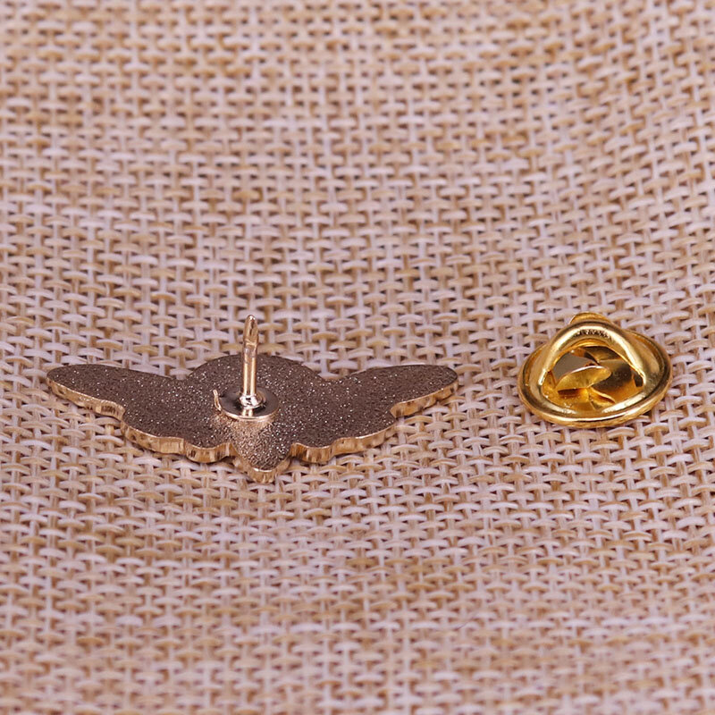 Булавка на лацкане с изображением природы пчелы Луны дикой природы, ночного звездного неба, ювелирная кнопка, аксессуары для Pinback