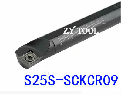 S25S-SCKCR09 25mm 내부 선삭 공구 팩토리 아울렛, 거품, 보링 바, cnc 공구, 선반 공작 기계