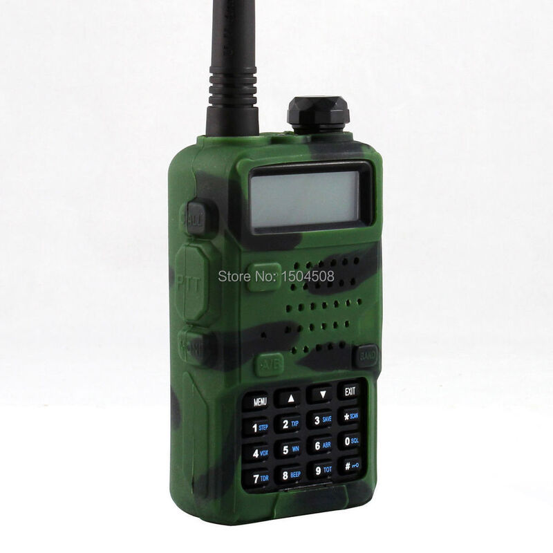 Baofeng walkie talkie borracha macio caso capa para rádio para baofeng UV-5R UV-5RA UV-5RB TH-F8 UV-5RE
