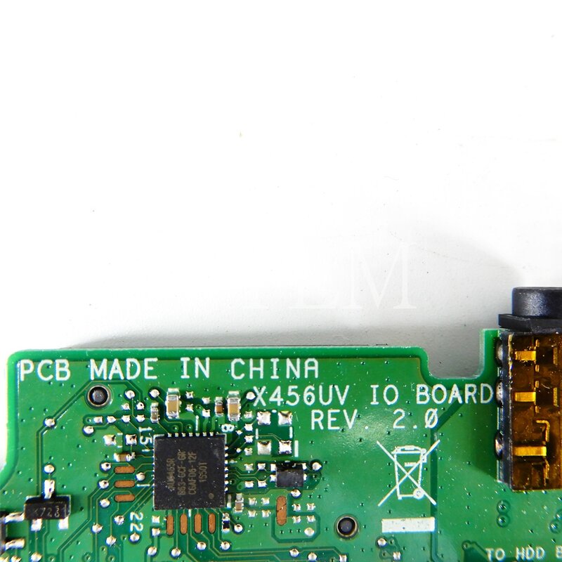 X456UV IO BOARD 2.0สำหรับ Asus X456U A456UV K456U X456UV R456U F456UV บอร์ดเสียง USB บอร์ด IO ทดสอบอย่างดี