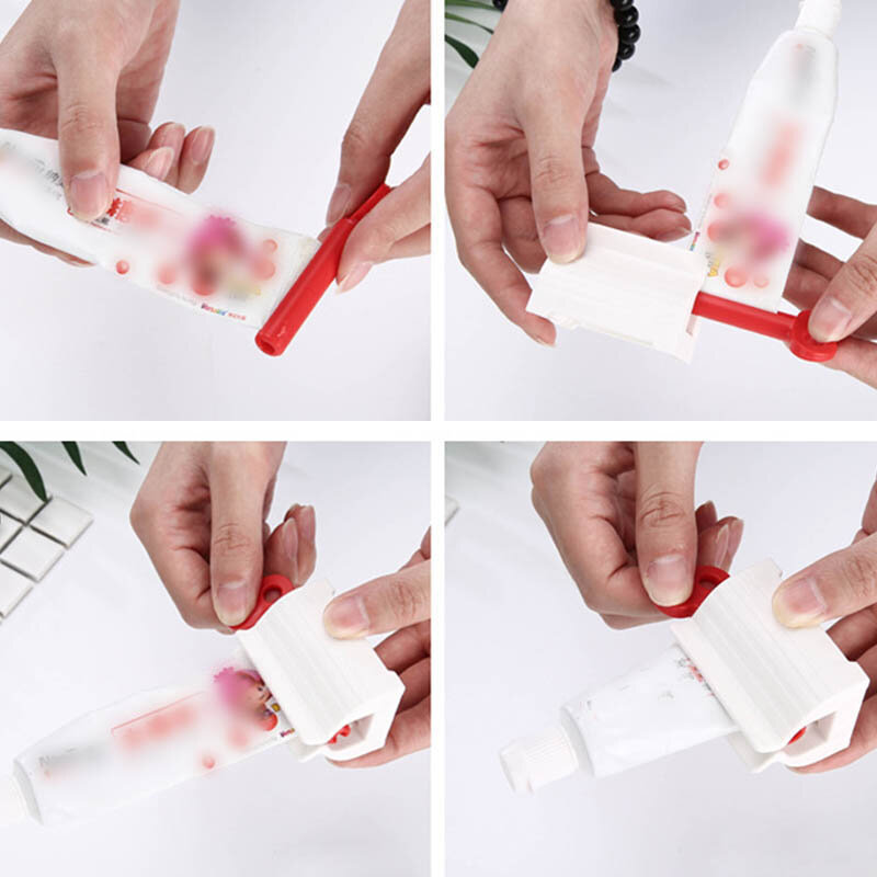 Multi-Function ยาสีฟันบีบ Facial Cleanser บีบด้วยตนเองยาสีฟันคลิปอุปกรณ์ทำความสะอาดยาสีฟัน Companion Squeezer