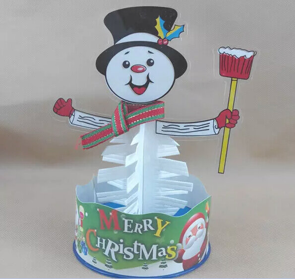 2019 18x10cm diy branco magia crescente papel boneco de neve cristais árvore kit artificial mágico crescer árvores ciência crianças brinquedos de natal
