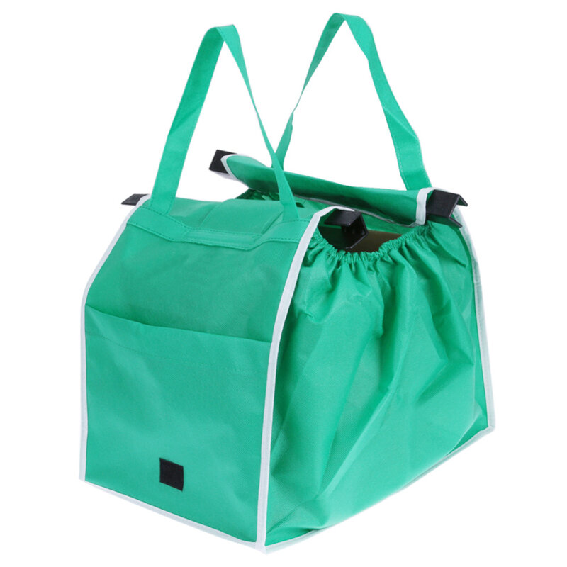 Magic Fish 1 pc Shopping Bag Foldable Eco-friendly Reusable Large Trolley Supermarket Large Capacity Tote Bag