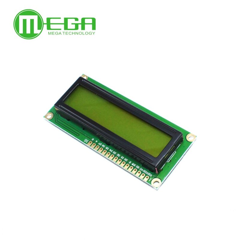 LCD1602 1602 Module Blue/Yellow Green Screen 16x2 Character LCD Display Module
