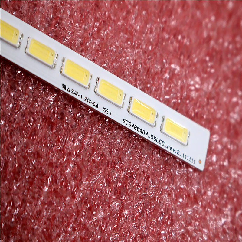 Bande de lampe de contre-jour de 493mm LED 56led pour la LJ64-03514A de moniteur de TV d'affichage à cristaux liquides bande de LED 2012SGS40 7030L 56 REV 1.0