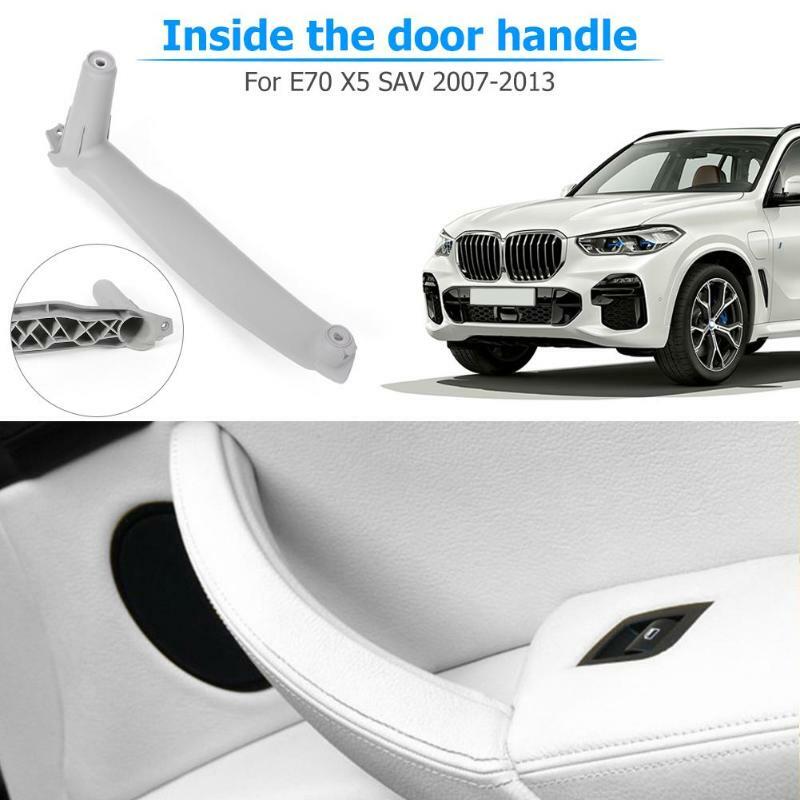 غطاء لوحة الباب الداخلي الأيمن والأيسر لسيارة BMW ، تقليم ، ملحقات داخلية لسيارات BMW E70 ، X5 ، E71 ، E72 ، X6