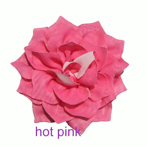 Gratis pengiriman!! 24 pcs/lot 10 cm diameter 5 warna berongga chiffon bunga dapat mencampur pesanan