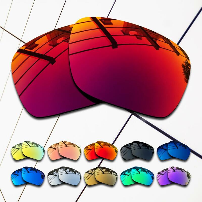 Atacado. o.s lentes de substituição polarizadas para óculos de sol oakley jupiter squared-cores