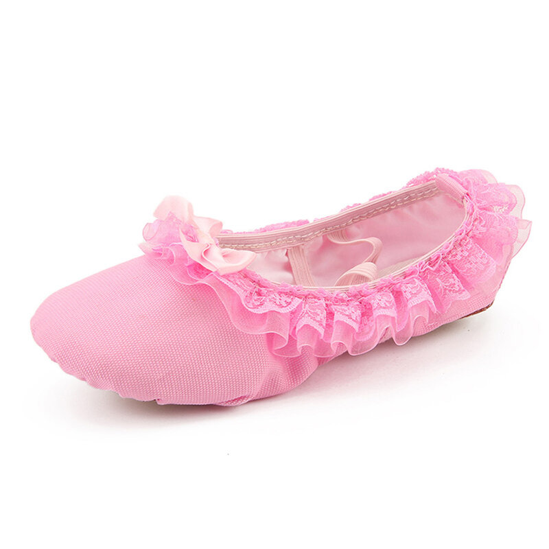 Rendas Flor de Slides Crianças Ballet Dança Sapatos Arcos Decoração para Meninas